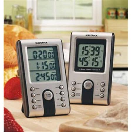 Maverick Maverick TM-03 Multi Time Triple Timer with Clock TM-03